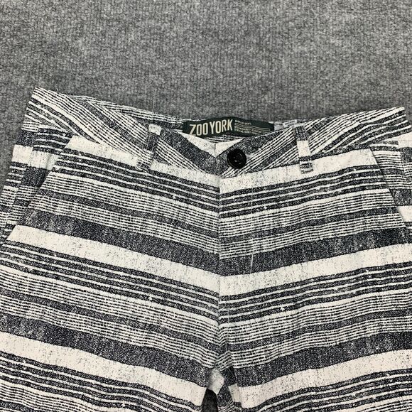 Zoo York Shorts Mens 30 Multi Striped Surplus Dept Bermuda Cotton Flat Front - Picture 5 of 10